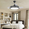 Ventilatore da soffitto retrattile decorativo per interni da 42 pollici con luce KBS-Y4265