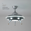 Ventilatore da soffitto LED moderno decorativo extraterrestre UFO 