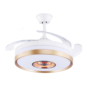 Termoventilatore da soffitto a basso rumore da 48 pollici con luce