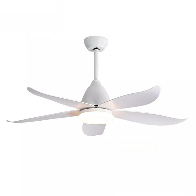 Ventilatore da soffitto ETL con motore decorativo moderno da 12 V CC con luce