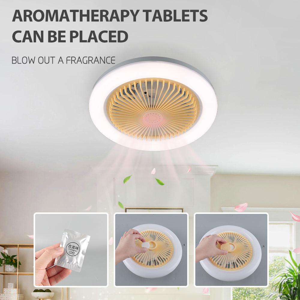 Luce del ventilatore per aromaterapia2