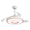 Ventilatore da soffitto a LED retrattile intelligente da 42 pollici per interni con luce KBS-Y42116