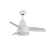 Ventilatore da soffitto principale moderno dimmerabile decorativo da 36 pollici per interni con luce KBS-Y3601