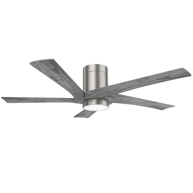 Ventilatore da soffitto moderno dimmerabile per interni in legno massello con luce KBS-52K084