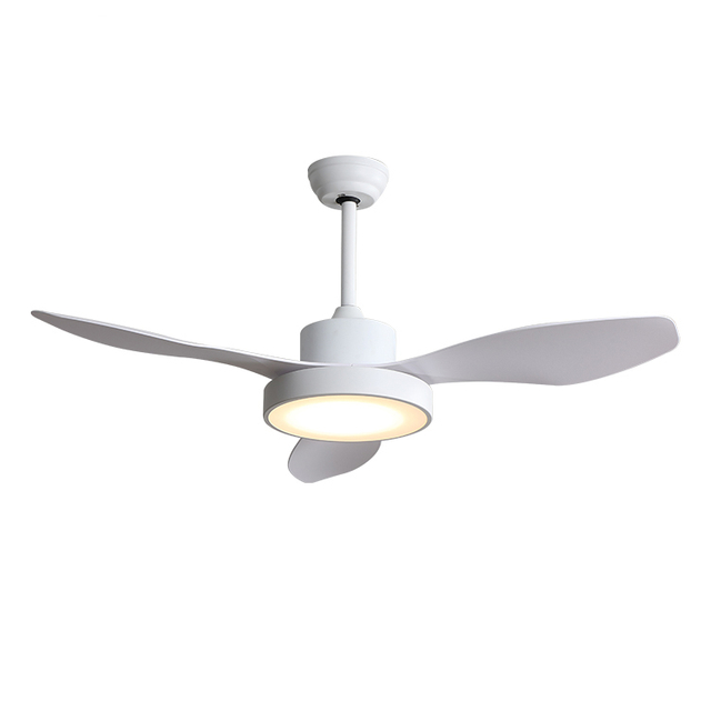 Ventilatore da soffitto intelligente per interni a 3 pale in ABS con luce KBS-4703