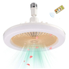 Ventilatore da soffitto con presa a vite per aromaterapia E27 E26 con luce